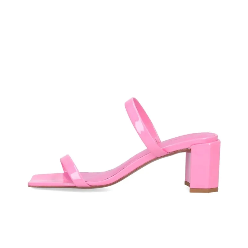 By Far Tanya 70mm Leather Mules-0