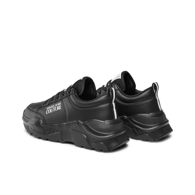 VERSACE JEANS COUTURE Low Top Casual Shoes Men's Black-3