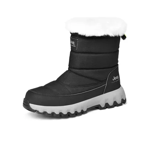 Jeep Snow Boots Unisex Black