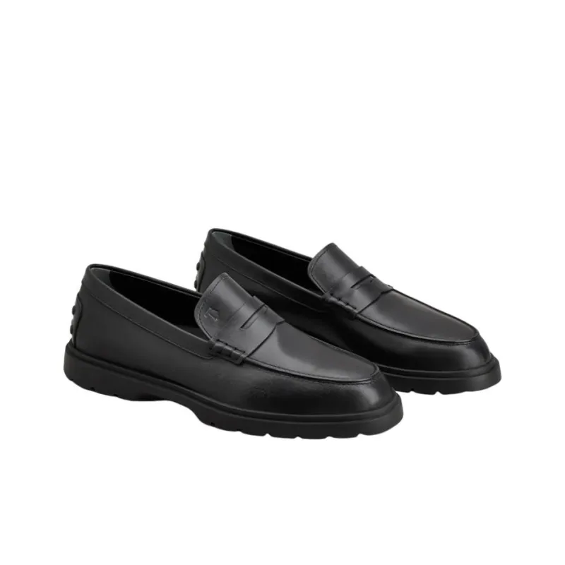 TOD'S Almond Toe Penny Loafers-2