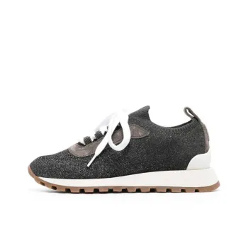 Brunello Cucinelli Low Top Lace Up Sneakers Women's