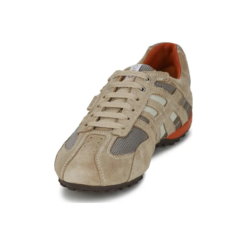 GEOX Casual Shoes Men Low Top Beige-3