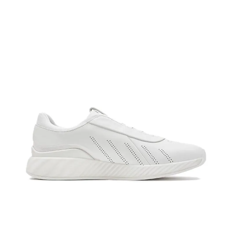 KSWISS Shock Absorbers With Slip Resistant Features Low Top Casual Shoes Men's White-1