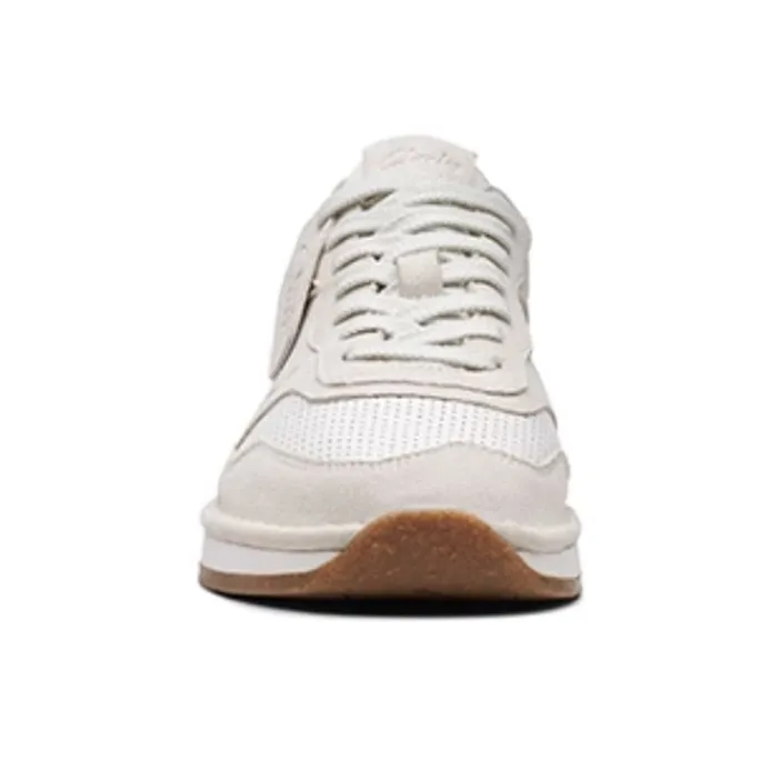 Clarks Cushioning, Wear Resistant Low Top Sports Casual Shoes Men's White-1