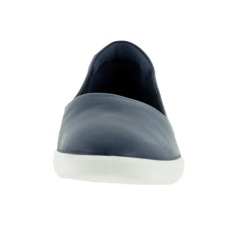 Ecco Flat Shoes Women's Dark Blue-5