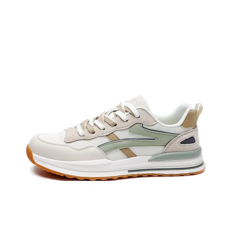 Spider King Low Top Casual Shoes Men's Beige-1