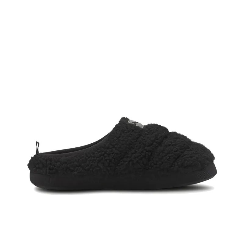 PUMA Scuff Sherpa Slippers 'Black'-1