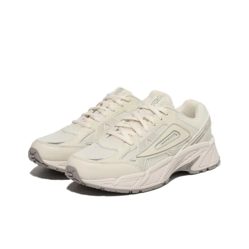 FILA Cushioned Slip Resistant Low Top Casual Shoes Unisex Beige-2
