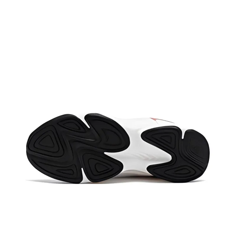 361° Slip Resistant And Abrasion Resistant Coverage Low Top Sports Casual Shoes Women's Feather White Oil Ink Blue-4