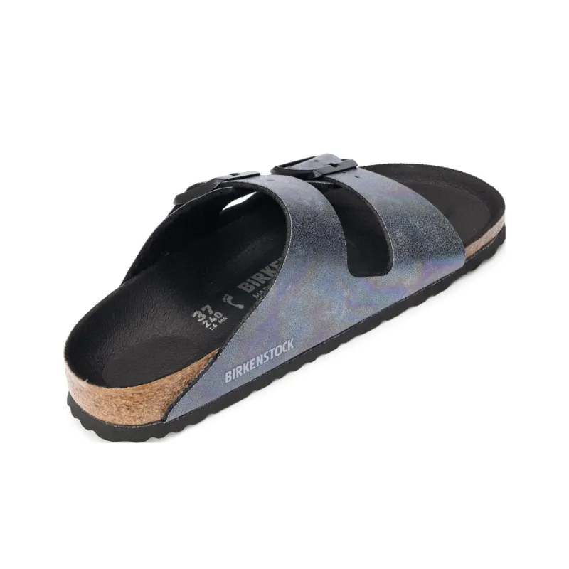 Birkenstock Arizona Microfiber Black Iridescent Women's-2