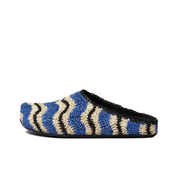 No Vacancy Inn x MARNI Quick Dry Closed Toe Slippers Men's Blue Black