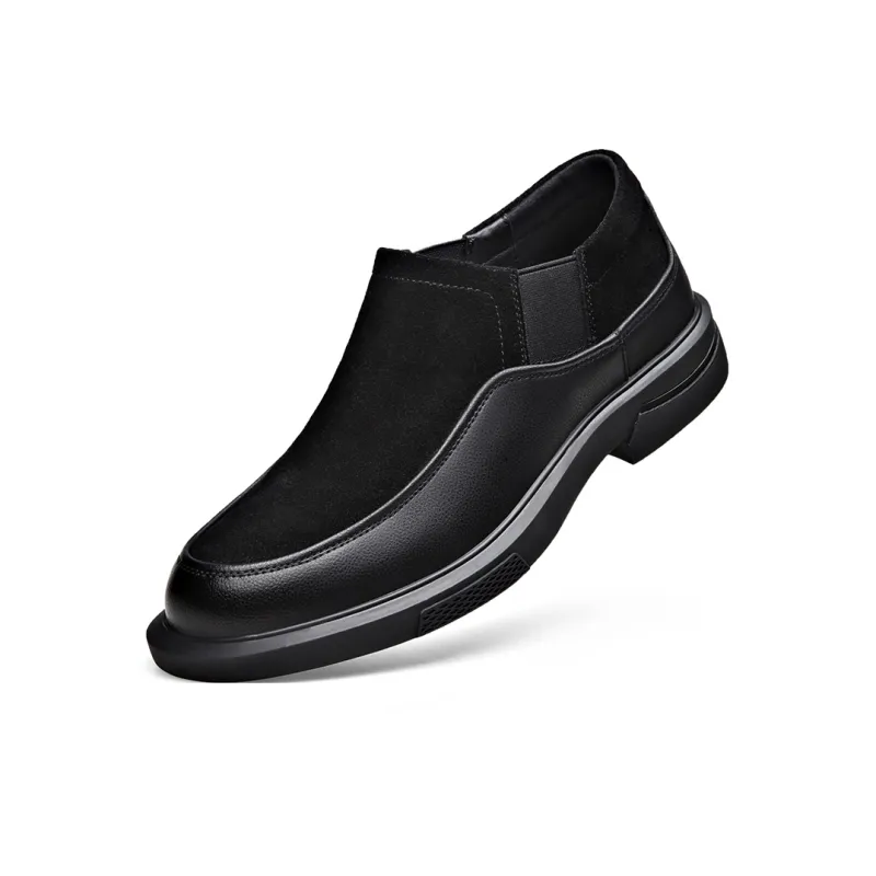 Romon Men's Casual Shoes Men's Black-1