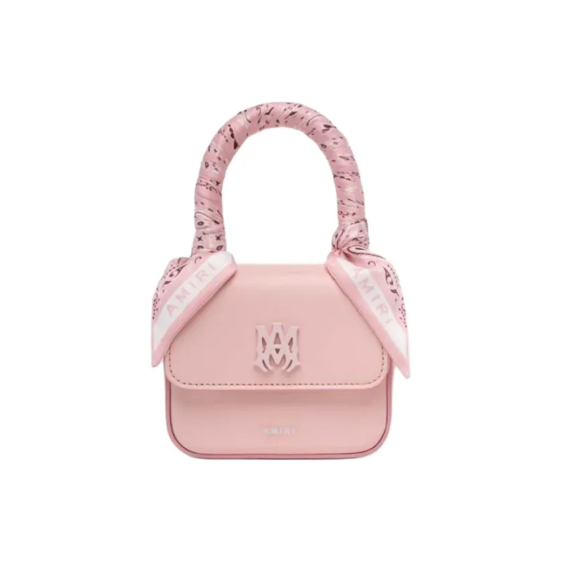 AMIRI Leather Shoulder Bag Crossbody Bag Handbag Regular Women's Pink-0