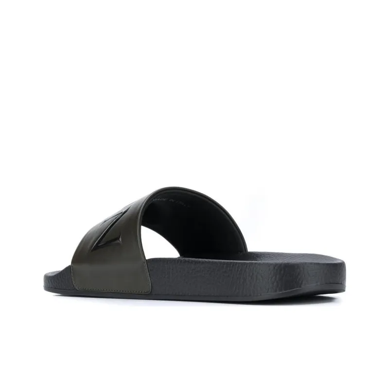 Moncler Bastien Leather Slides-4