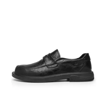 Black tailed Deer Loafers Men's