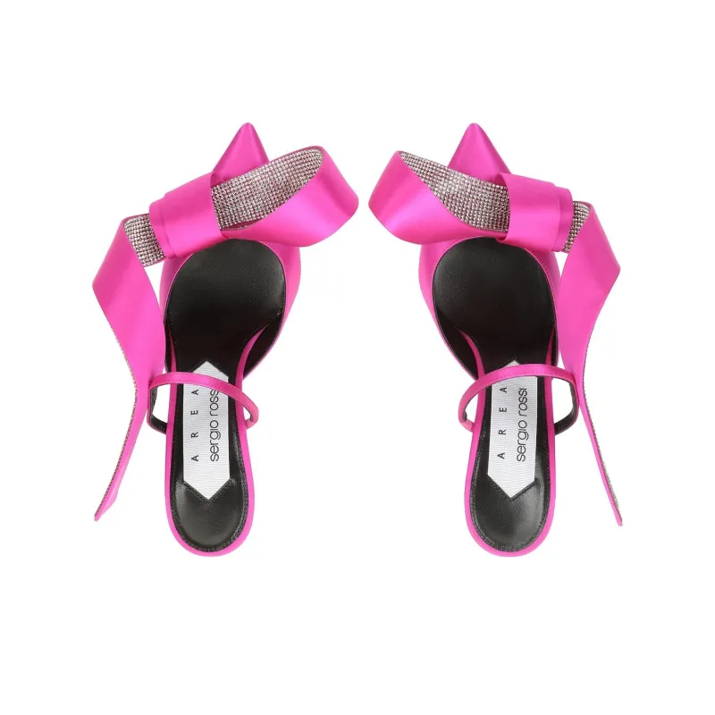SERGIO ROSSI Marquise 40mm Leather Sandals-2