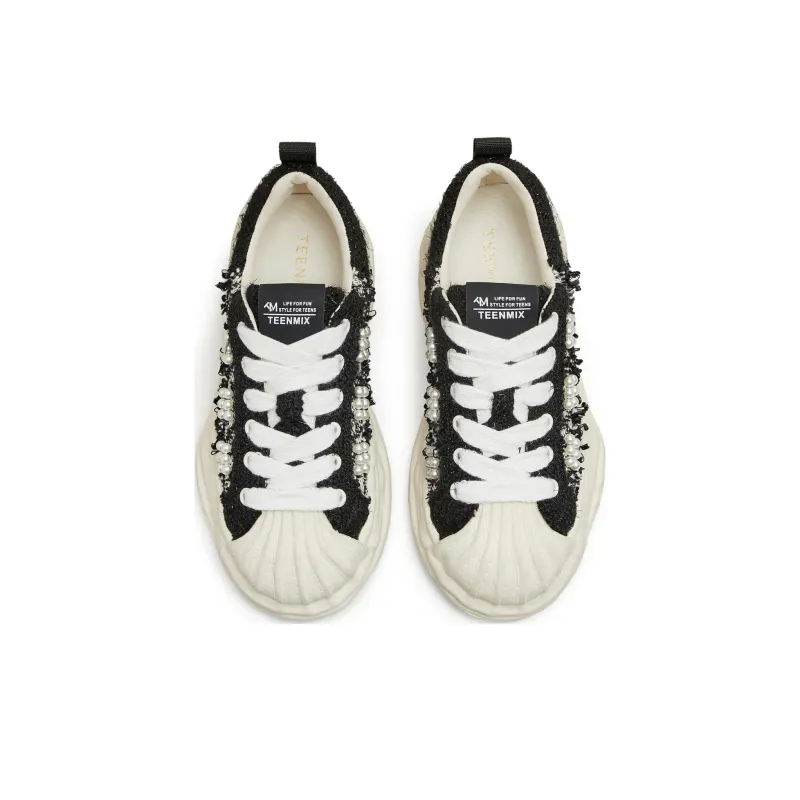Teenmix Low Top Skateboard Shoes Women's-2