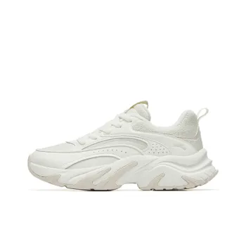 Anta Bunny Rabbit Shoes Wear Resistant Low Top Sports Casual Shoes Women's Gray White
