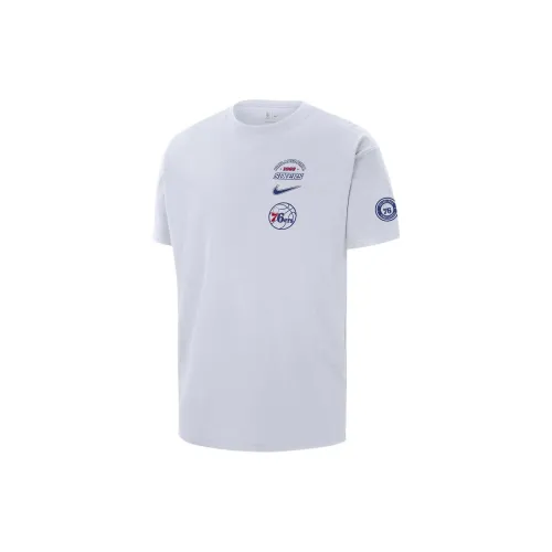 Nba X Nike Philadelphia 76ers T-Shirts Men White