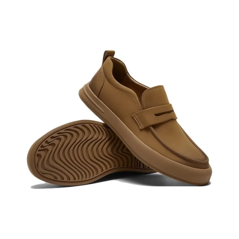 BASTO Loafers Men Khaki/Apricot-9