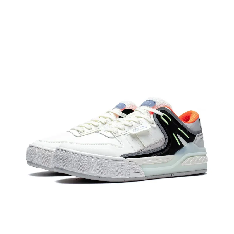 LiNing Dawn Light Morning Glow Low Top Skateboard Shoes Men's Bellflower Gray-2