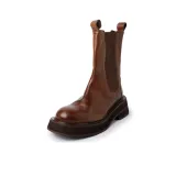 Brown Mid-Calf Boots