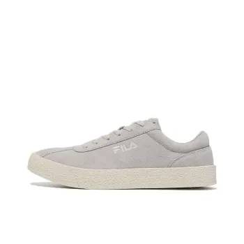 FILA Pierre Wear-resistant And Lightweight Low-Top Skateboard Shoes Unisex Gray Purple Korean Style