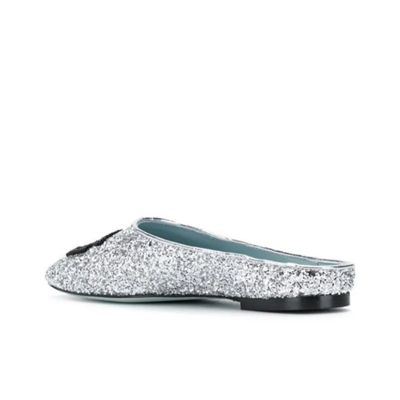 CHIARA FERRAGNI Stylish Sandals Women's Silver-2