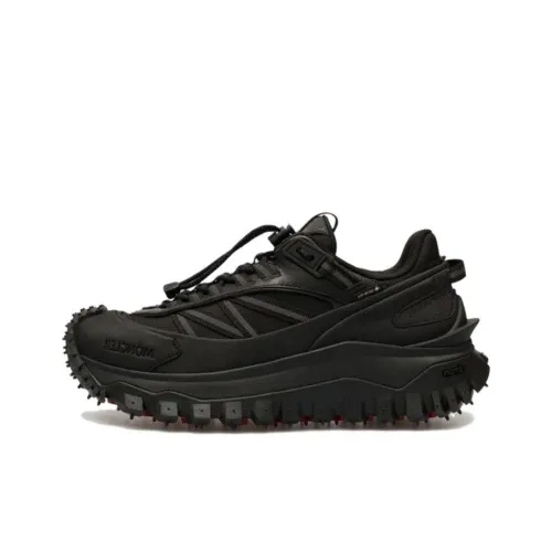 Moncler Casual Shoes Women's Low-Top Black