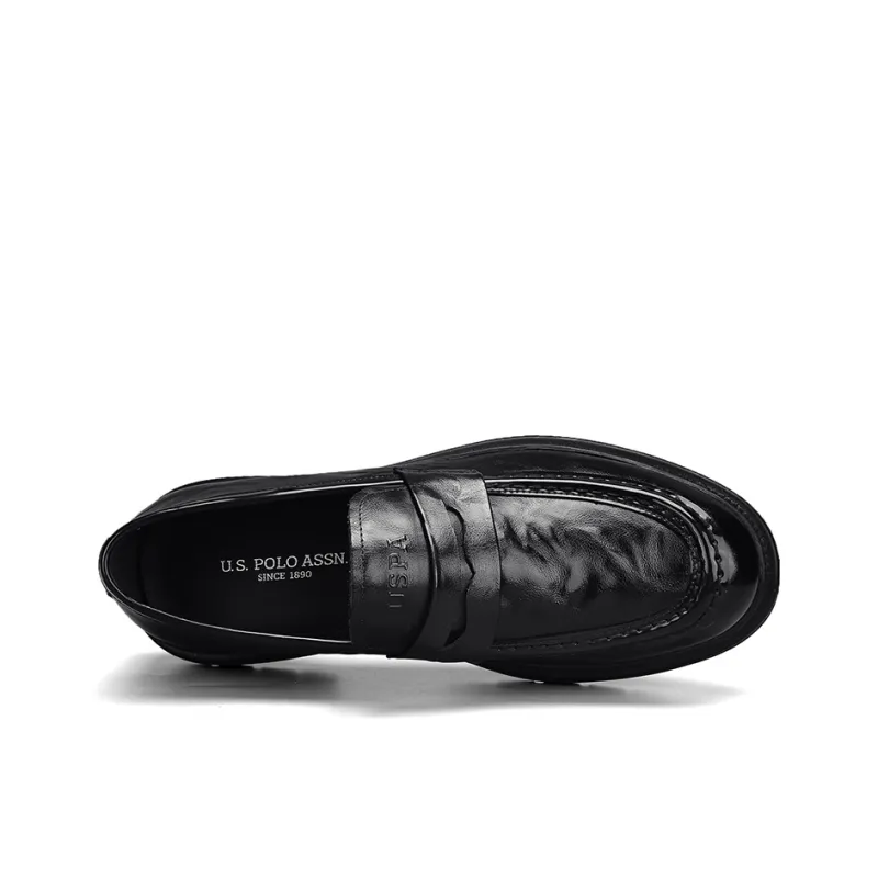 U.S. POLO ASSN. British Leather Shoes Loafers Men's-3