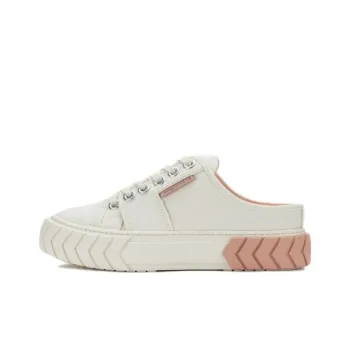 Both Low Top Skateboard Shoes Women's Pink White