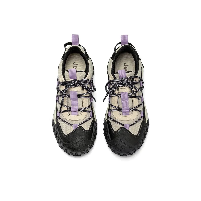 Jeep Anti-Slip And Wear-Resistant Breathable Low-Top Hiking Shoes Women's-7