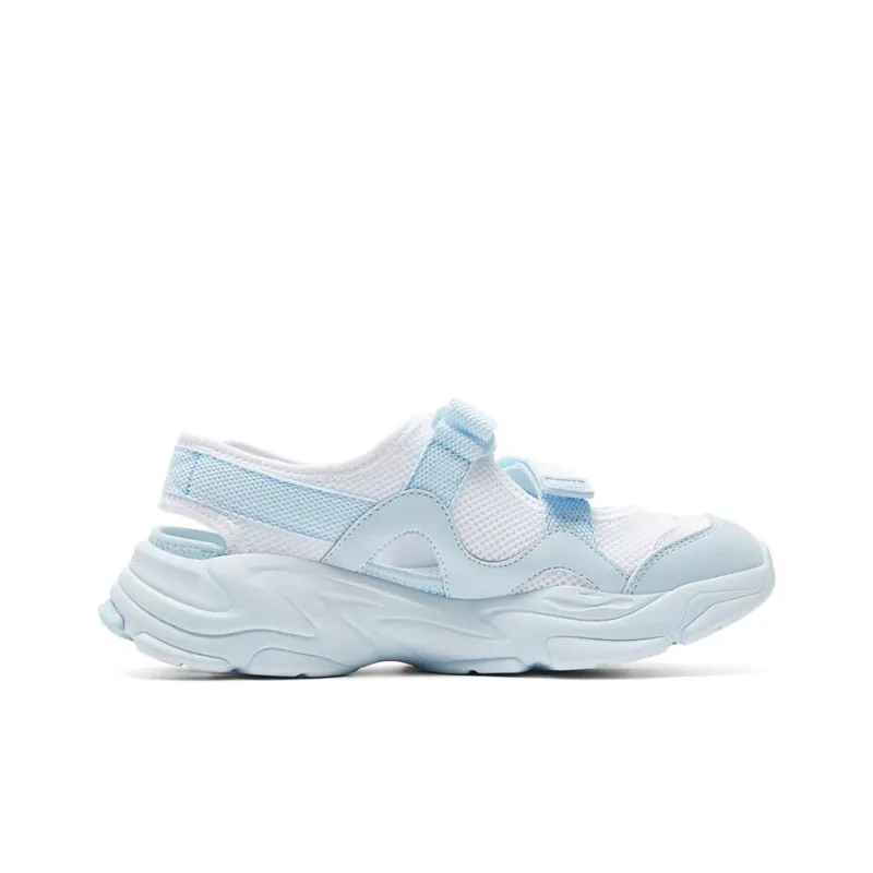 PEAK River Trekking Shoes Women's White Blue-1