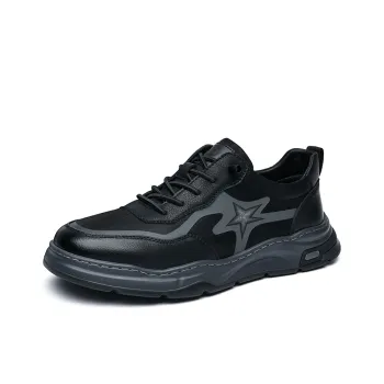 KAISER Low Top Casual Shoes Men's Black