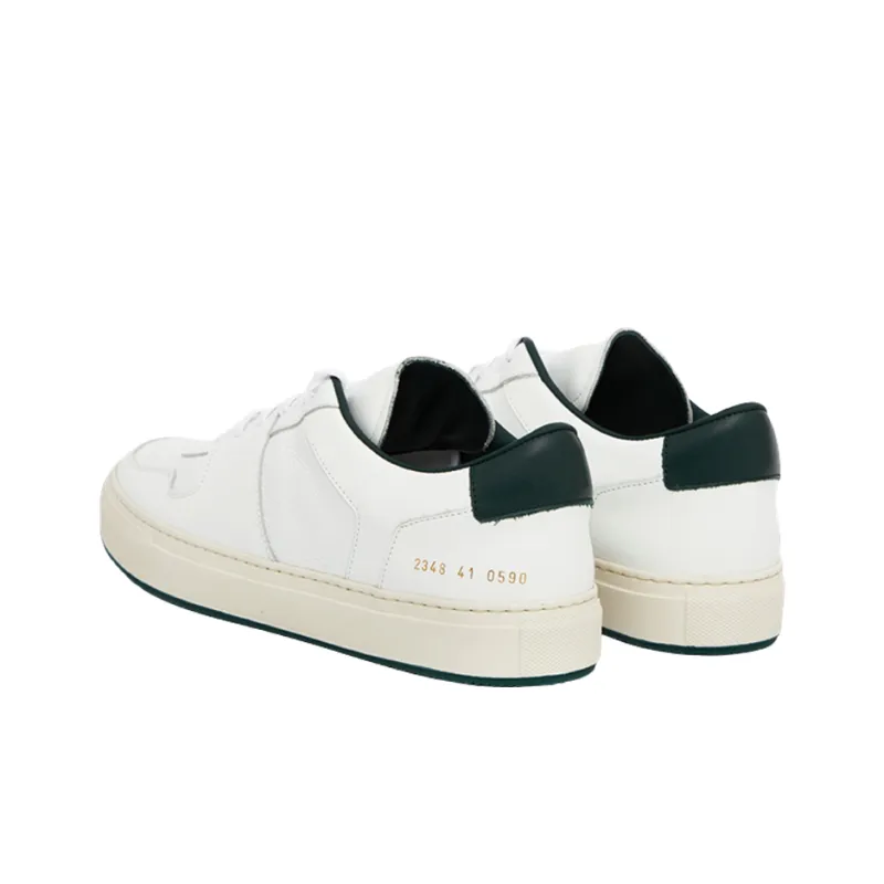 COMMON PROJECTS Low Top Stylish Skateboarding Shoes Men's White Green-2