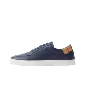Burberry Stylish Skateboarding Shoes Men's Marine Blue