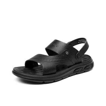 Spider King Beach Sandals Black