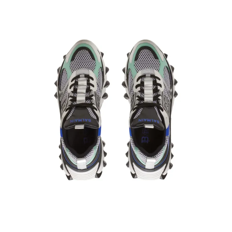 BALMAIN B-East Panelled Sneakers-2