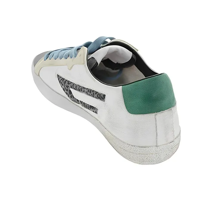 DIESEL Stylish Skateboarding Shoes Women's White Gray-2