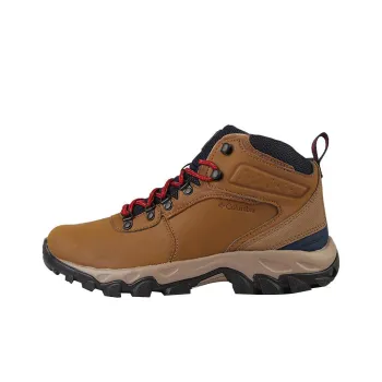 Columbia Cushioning Wear Resistant High Top Outdoor Shoes Men's Brown