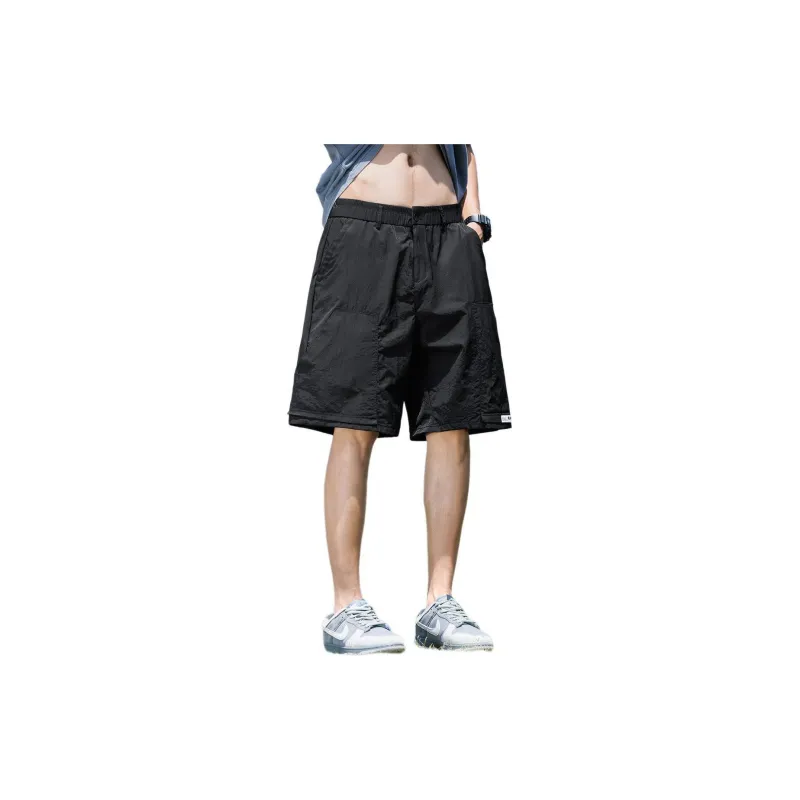 Tonlion Casual Shorts Men's Black-2