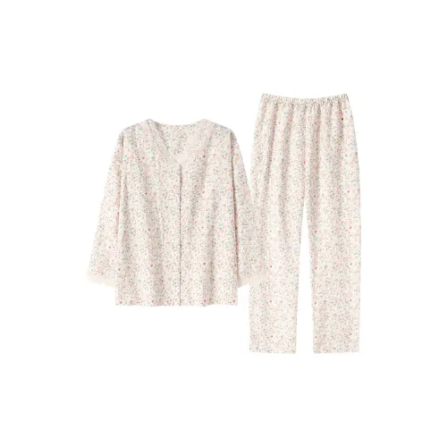 Herbal Primer Pajama Set Women's Image Color
