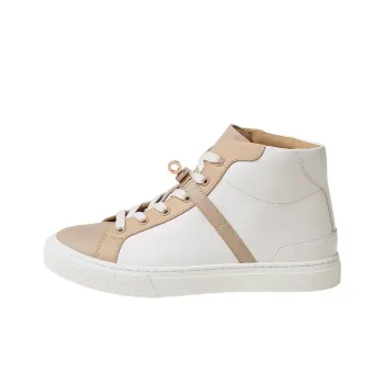 HERMES Daydream Stylish Skateboarding Shoes Women's White Brown