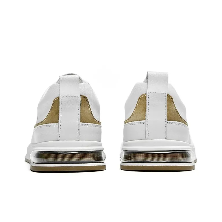 Rich Birds Low Top Skateboard Shoes Men's White-3