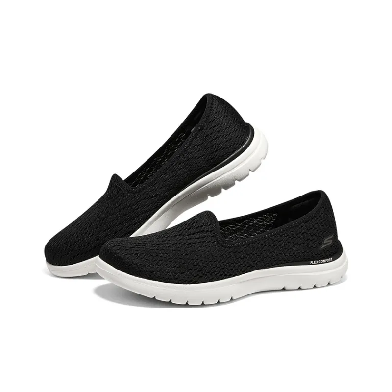 Skechers On The GO Flex Casual Shoes Women's Low Top White/Black-3