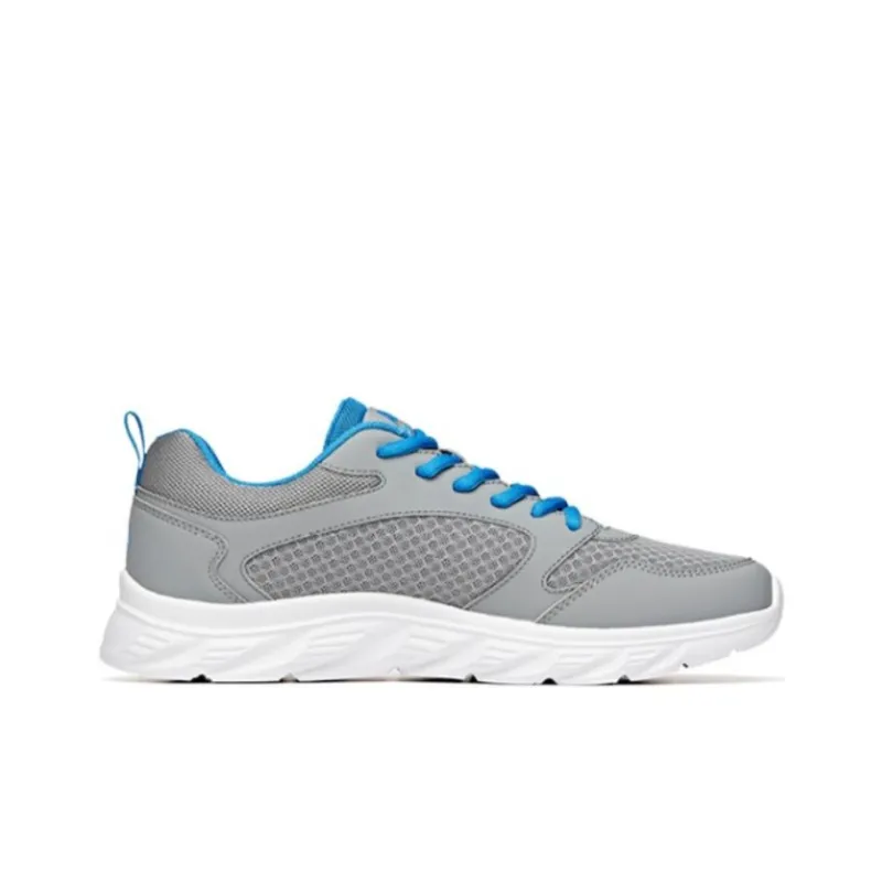 Anta Cushioning Anti Slip And Wear Resistant Low Top Running Shoes Men's Light Blue-1