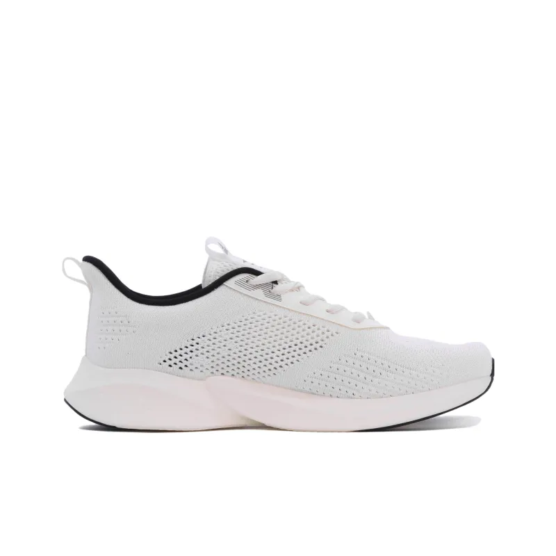 PEAK Shock Absorbers Slip Resistant, Abrasion Resistant, Breathable Low Top Running Shoes Men's White Beige-1