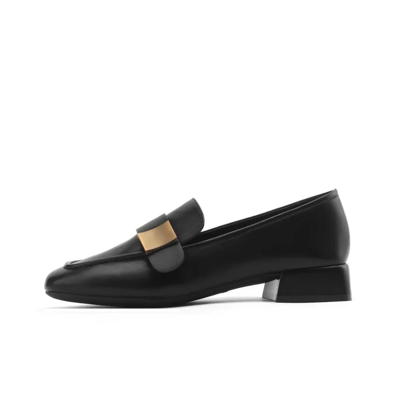 DAPHNE Loafers Women's Beige/Black-6