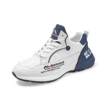KOLUMB Thermal Low Top Casual Shoes Men's White Blue