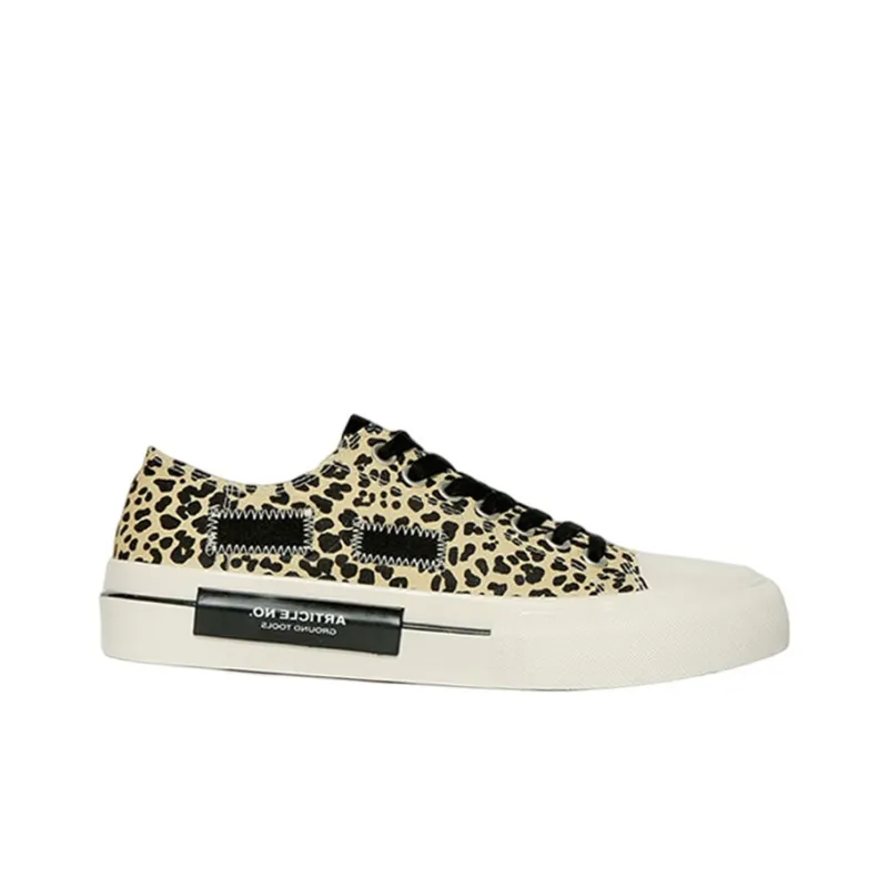 ARTICLE NO. Stylish Skateboarding Shoes Unisex Leopard Print-1